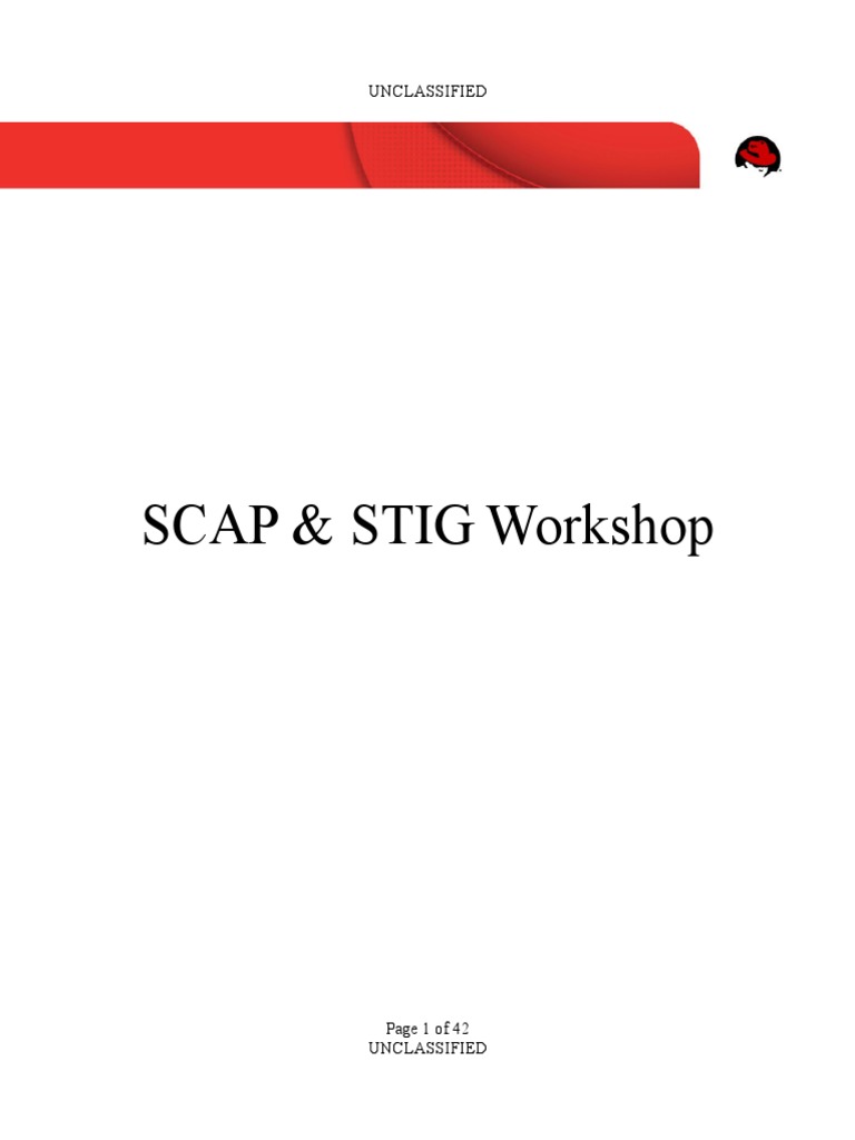 SCAP & STIG Workshop Guide | PDF | Html | Html Element