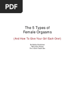 5 Types of Orgasms PDF | PDF | Orgasm | Clitoris
