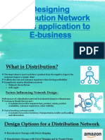 Designing Distribution Networks for E-business