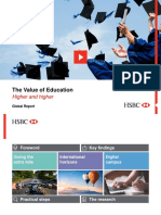 The Value of Education Higher and Higher Global Report