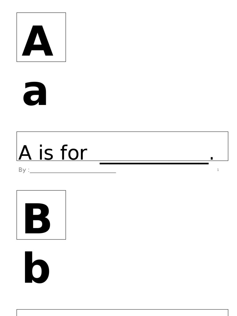 Abc Book | PDF