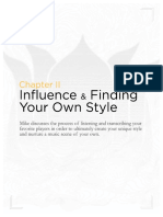 Influence Finding Your Own Style