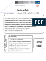 Situación Significativa CC - Ss CUARTO BIMESTRE