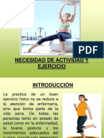 Actividad y Ejercicio