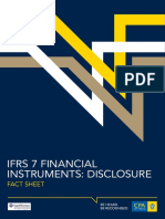 Factsheet IFRS7 Financial Instruments Disclosure