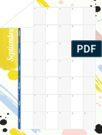 Cuaderno Del Profesor 2019 2020 Recursosep Calendario Mensual PDF