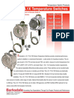 T1X, T2X, L1X Temperature Switches