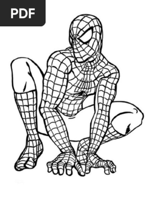 Libro Para Colorear Spiderman Pdf