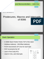 8086 Procedures Macros Interrupts