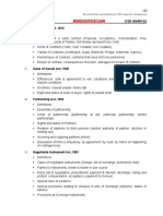 Paper: (100 MARKS) : Mercantile Law