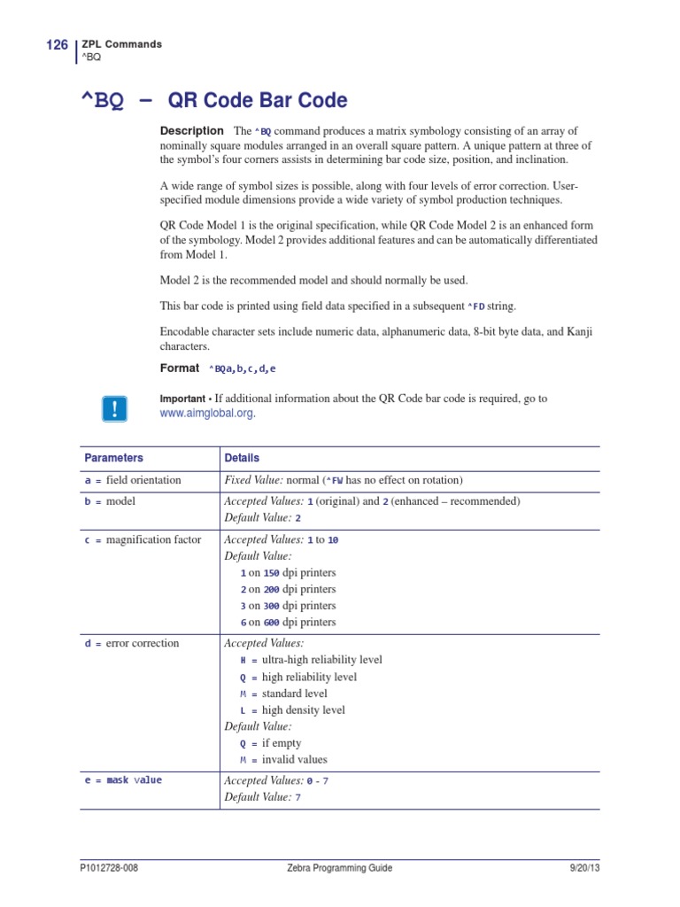 Zebra QR Code PDF Qr Code Barcode