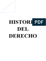 Temario Historia Del Derecho