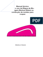 Manual Tecnico para Uso Da Regua Cava de Modelagem Marlene Mukai