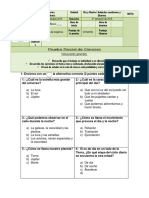 Prueba Parcial Dia y Noche Animales Nocturnos