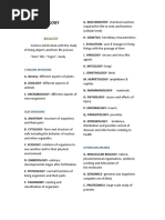 BIOLOGY Reviewer 1