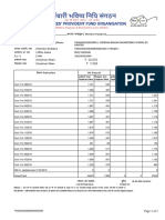 Member Passbook Details