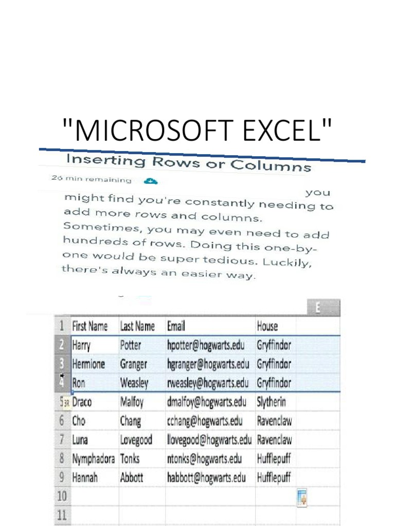 Excel Guide for Beginners | PDF