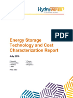 Energy Storage Cost and Performance Characterization Report