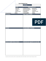 Case Feedback Form 2017-2018