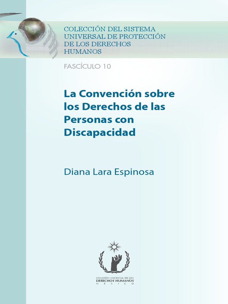 La Convención sobre los Derechos de las Personas con Discapacidad | PDF ...
