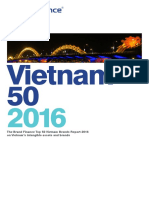 Vietnam 50: The Brand Finance Top 50 Vietnam Brands Report 2016 On Vietnam's Intangible Assets and Brands