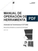 NSHS0996 - Analizador de Transmisiones III 277-2363 PDF