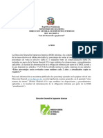 AVISO DGII - NUEVAS TASAS EFECTIVAS DE TRIBUTACION - TET - (1).pdf