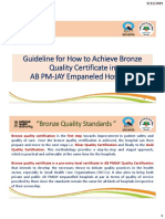 Guideline For How To Achieve Bronze Quality Certificate 2 in 1