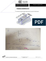 Producto Académico N°1 - Mecánica de Materiales