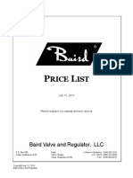 BairdPriceList71513 PDF