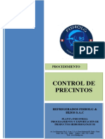 Control de Precintos