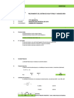 CALCULO HIDRAULICO