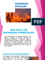 INCENDIOS FORESTALES