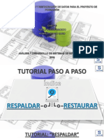 Tutorial de Respaldo y Resturacion