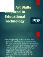 Basic Art Skills Required in Educational Technology