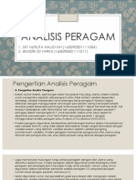 Analisis Peragam