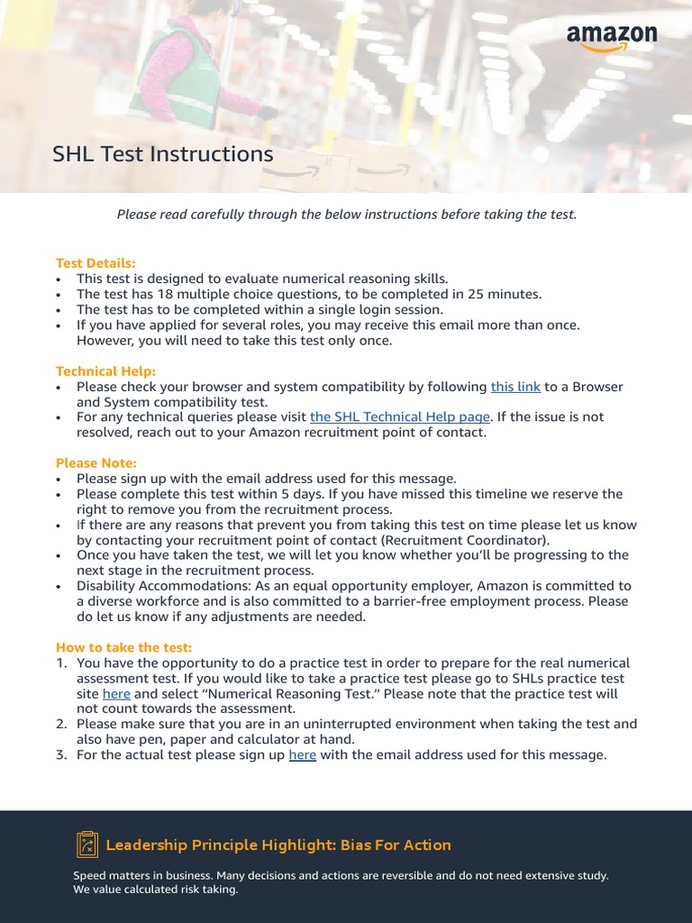 SHL Test Guide PDF