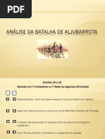 Análise Da Batalha de Aljubarrota
