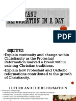Protestant Reformation in A Day
