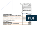 Taller Analisis Financiero - PANAMERICANA