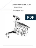 Solar Lighting Tower Manual