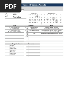 Printable Daily Planner