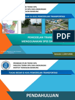 PEMODELAN TRANSPORTASI 4 TAHAP