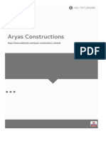 Aryas Constructions