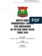 Kertas Kerja Perkhemahan Tahunan 2015