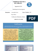 Codificacion y Tabulacion