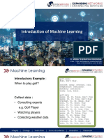 Machine Learning - Introduction
