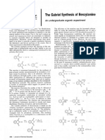 The Gabriel Synthesis of Benzylamine: An Undergraduate Organic Experiment