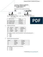 Latihan Soal p1 Usbn-Un Ipa Smp-Mts