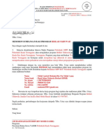 Surat Mohon Sumbangan Mpu & MPP